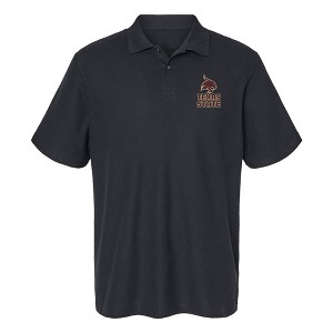 Men's Texas State University Primary Logo Cotton Polo Short Sleeve T-Shirt - 1 of 4