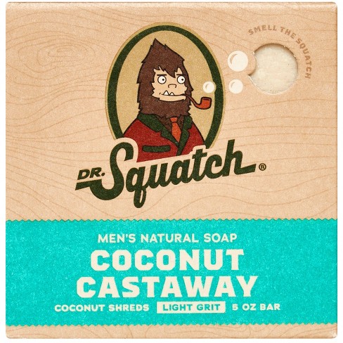 Dr Squatch Coconut Castaway Bar Soap