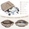 Generic Tote Bag for Women, Lightweight Puffer Tote Bag with Compartments - 3 of 4
