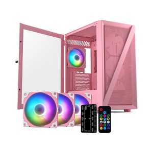 Dazzling Pops PC Case With Remote Control - 1 of 4