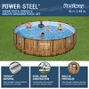 Bestway Power Steel Swim Vista Series II Above Ground Outdoor Swimming Pool - 2 of 4