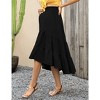 Maternity Dress High Waist Maternity Patchwork Long Skirt - 2 of 4