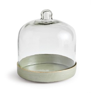Plum & Post Kammie Serving Tray With Cloche Small - 1 of 4