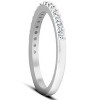 Pompeii3 1/4Ct Diamond Ring Matching Stackable Engagement Band 14k White Gold - 2 of 4