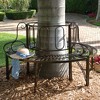 Design Toscano Roundabout Architectural Steel Garden Bench - 2 of 3