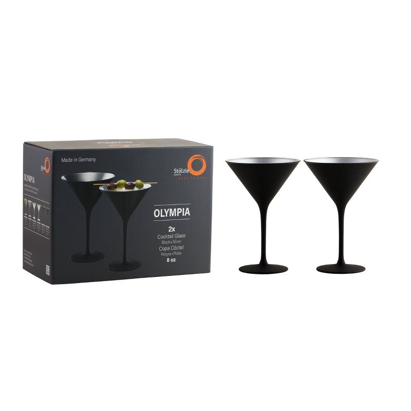 8oz 2pk Olympia Martini Glasses - Stolzle Lausitz, 4 of 6