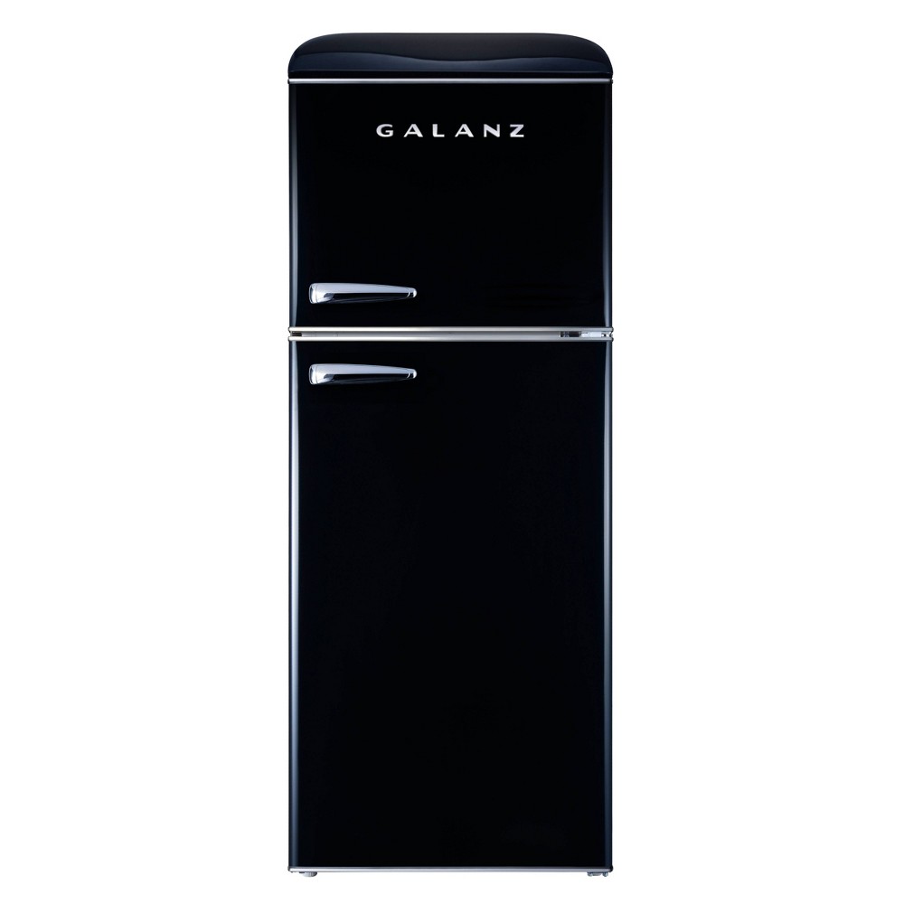 Galanz - Retro 4.6 Cu. Ft. Mini Fridge - Black