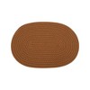 Unique Bargains Trivet Oval Rope Coaster Cotton Non-Woven Fabric 12.6"x8.66"x0.31" - 3 of 3