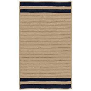 Colonial Mills Denali End Stripe Area Rug, 3x5, Navy - 1 of 3
