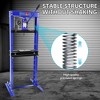 12 Ton Hydraulic Press, Adjustable H-Frame Garage Floor Shop Bearing Press, Adjustable Working Table Height - 2 of 4