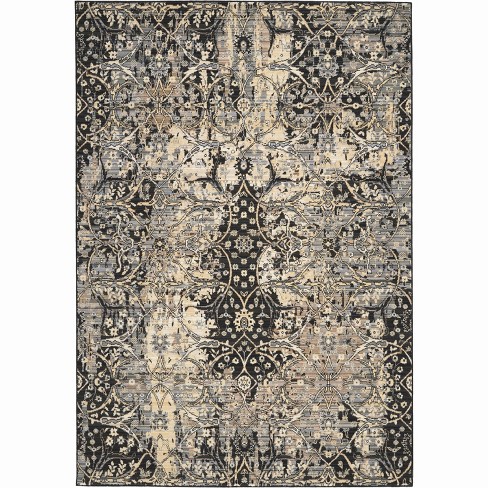 Cream Non-Slip Rug Pad 5'6 round - Oriental Weavers