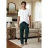 ADR Men's Soft Plush Fleece Pajama Pants, Warm Long Lounge Bottoms - 2 of 3