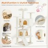 Lyngins Multi-Level Cat Tree Tower, Fun Cat Tower with Cat Scratching Post, Cat House & Cat Toys, Perfect Cat Tree for Cats to Climb, Play & Lounge - 2 of 4