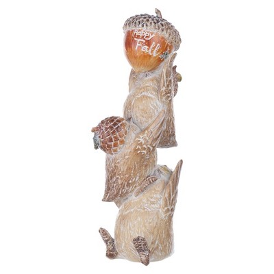 Melrose Harvest Bird Stack Figurine (Set of 2)