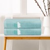 Unique Bargains Quick Dry Low Linting Bath Towels 2 Pcs - 3 of 4