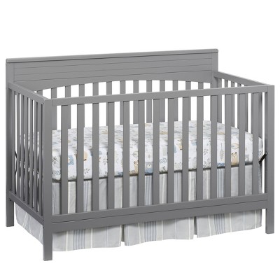 4 in 1 crib grey