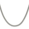 Chisel Stainless Steel Polished 4.5mm 22" Round Curb Chain Necklace - 3 of 4
