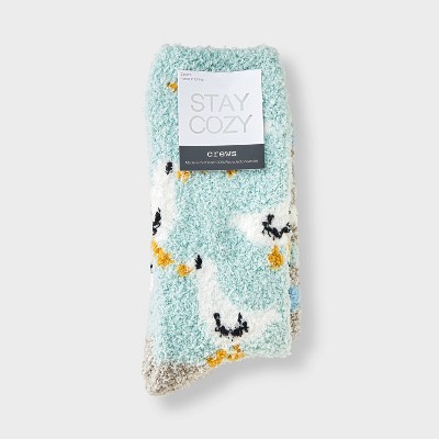 Women's 2pk Cozy Crew Socks - 4-10 - image 2