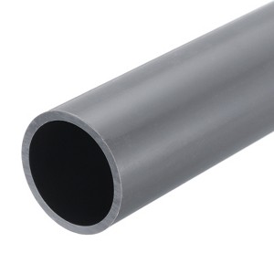 Unique Bargains Water Plumb DIY Crafts High Impact Rigid Round Pipes 8" Length - 1 of 4