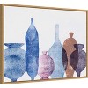 Amanti Art Vases 1 Blue by Pernille Folcarelli Canvas Wall Art Print Framed 24 x 18-in. - 3 of 4