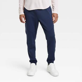 Men's Soft Stretch Tapered Joggers - All In Motion™ Night Blue L