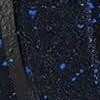 black + blue dots