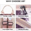 Sequin Backpack 11" Mini Sequin Backpack Glitter Backpack Fashion Backpack Purse School Bookbag for Girls Kids Women Ladies - Rose Pink - 3 of 3