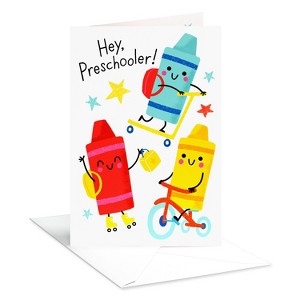 Back to School Card for Preschoolers Tons of Fun - 1 of 3