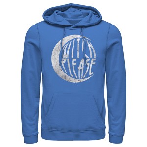Men's CHIN UP Halloween Witch Please Pull Over Hoodie - 1 of 4