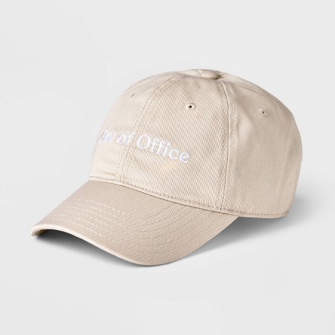 Women's Out of Office Baseball Hat - Beige - image 1 of 3