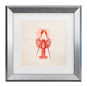 Trademark Fine Art - Emel Tunaboylu  Istakoz Matted Framed Art - 1 of 4