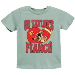 Go Taylor's Fiancé Sparkle - Kids Youth Short Sleeve Tee and Toddler Short Sleeve Tee - 1 of 3