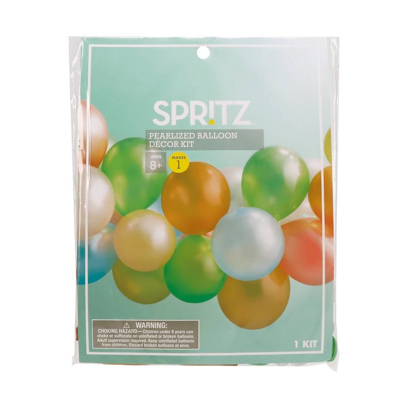 30ct Rainbow Balloon Pack - Spritz&#8482;, 3 of 5