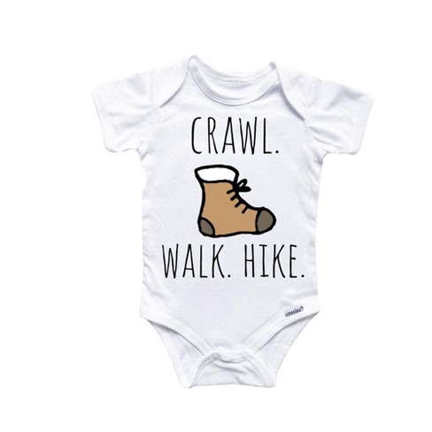 Mountain Hiking Onesie® Baby Boy Girl Clothes Infant Bodysuit Funny Cute Newborn GS1 - image 1 of 3