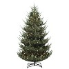 FURNIinspire Artificial Trees Christmas Tree Nordic Pine Artificial Tree With 1939 Branch Tips, Base For Holiday Party, Green, 59"*59"*106.3" - 2 of 4