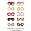 Big Dot of Happiness Rosh Hashanah Glasses - Paper Card Stock New Year Party Photo Booth Props Kit - 10 Ct - 3 of 4