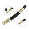 Unique Bargains 4 Pcs Tire Valve Extension Stem Adaptor Tool Flexible Dual Valve Stem Extender Pipes 10cm / 3.9" for Car - 4 of 4