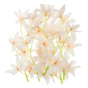 Unique Bargains Wrinkle Resistant Natural Look Home Decoration Artificial Orchid Flower - 1 of 4