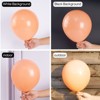 PartyWoo Balloons Peach Pastel Light Orange Peachy Pink 12 Inch 50 pcs - 2 of 4