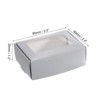 Unique Bargains Homemade DIY Craft Paper Soap Boxes with PVC Window 30 Pcs - 2 of 4