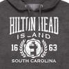 Men's - Instant Message - Hilton Head Island Collegiate Graphic Fleece Pullover Hoodie - 2 of 4