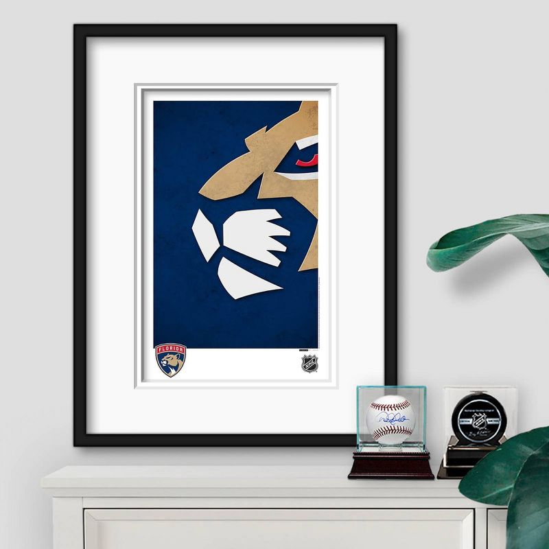 NHL Florida Panthers Logo Art Poster Print, 2 of 5