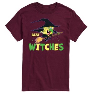 Men's - SpongeBob SquarePants - Best Witches Short Sleeve Graphic T-Shirt - 1 of 4
