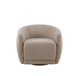 CAVINAS Modern Accent Chair Swivel Chair with 360 Degrees Barrel Chair Comfy Chair Living Room Chair - 1 of 4