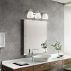 Livex Lighting Somerville 3 - Light Vanity in  Polished Chrome - 4 of 4