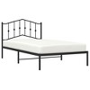 vidaXL Metal Bed Frame with Headboard Black 39.4 in.x78.7 in. - 3 of 4