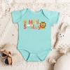 The Juniper Shop Mini Smiley Icons Lion Baby Short Sleeve Bodysuit - 3 of 4