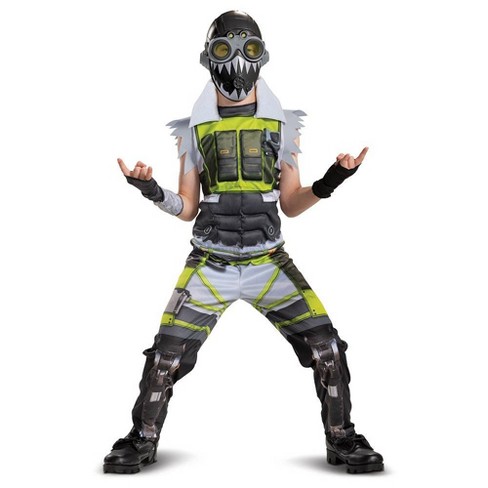 Kids Apex Legends Octane Halloween Costume Muscle Jumpsuit Target