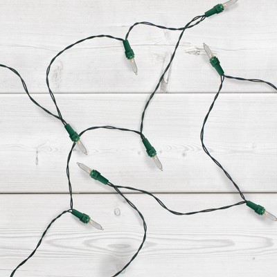 Northlight LED Mini Christmas Lights - Warm White - 32' Green Wire - 50ct