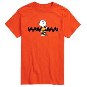 Men's - Peanuts - Charlie Brown Short Sleeve Graphic T-Shirt - 1 of 4